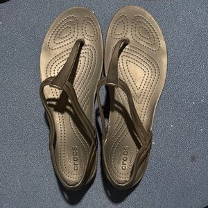 CROCS Isabella T-Strap Sandals